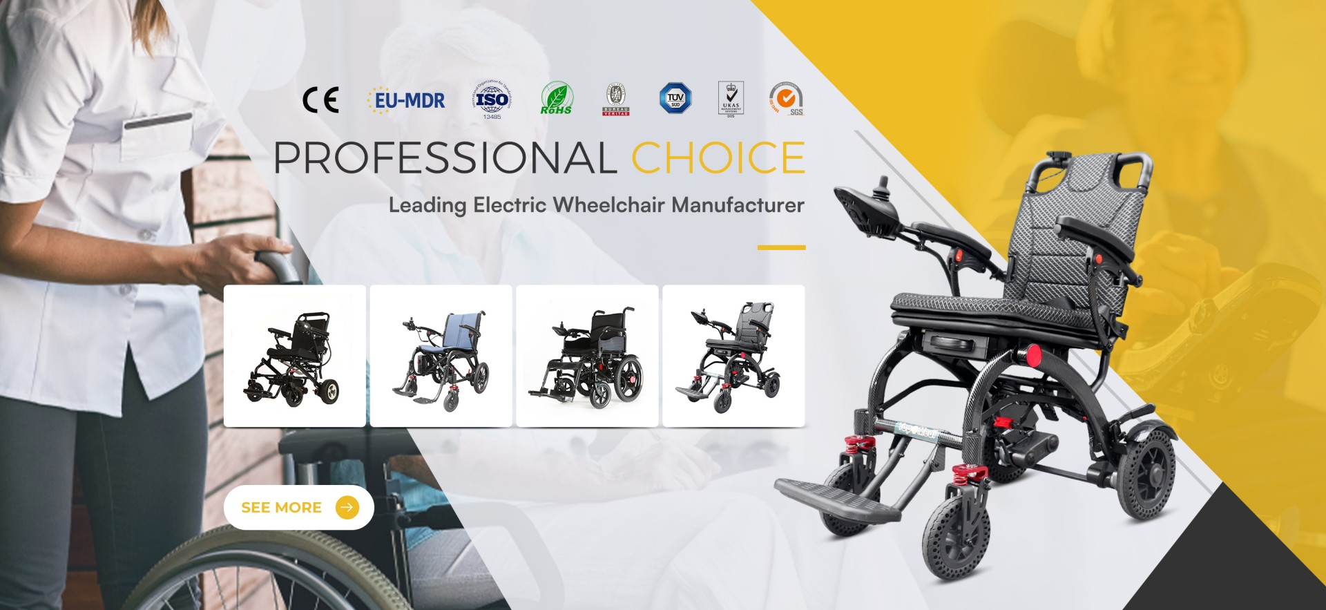 Leading Professional Electric Wheelchair Manufacturer