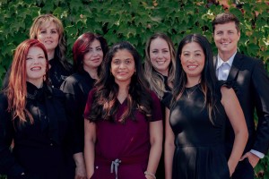 Rocklin dentist Dr. Dr. Purna Patel with full dental team