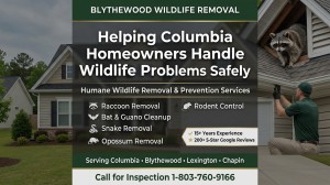 wildlife removal columbia sc