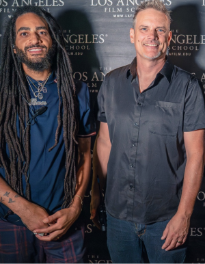 Producer Bryant T. Scott & Clayton Guiltner at NextGen Live, Hollywood CA