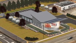 Rendering of EMS facility