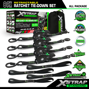 RATCHET TIE DOWN SET