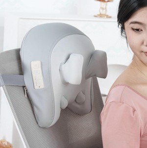 Neck shoulder massage pillow heat wireless