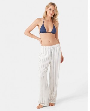 Roxy Womens Pants After Surf Stripe Cover Up