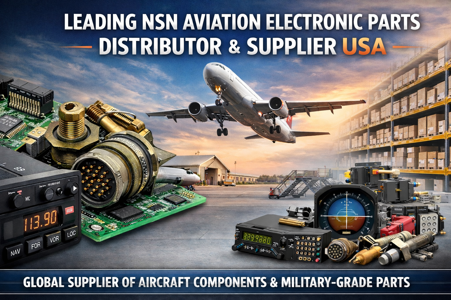 aviation electronic parts supplier aircraft electronic components aircraft parts distributor