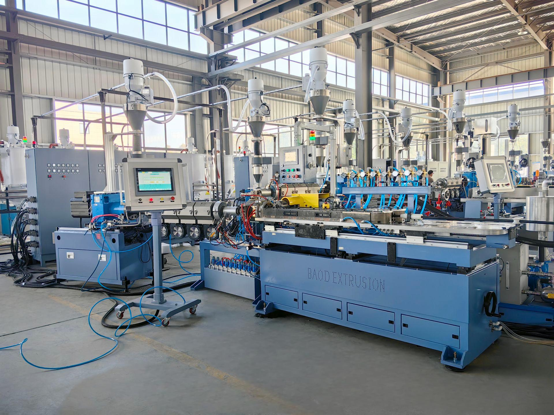 PA Corrugated Tube Extrusion Line Factory