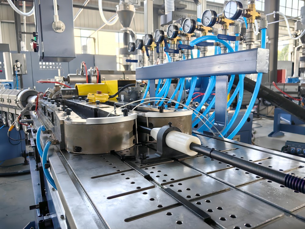 PA Corrugated Tube Extrusion Line