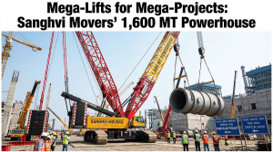Sanghvi Movers 1 600 MT Crawler Crane