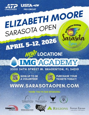 Sarasota Open Promo Flyer