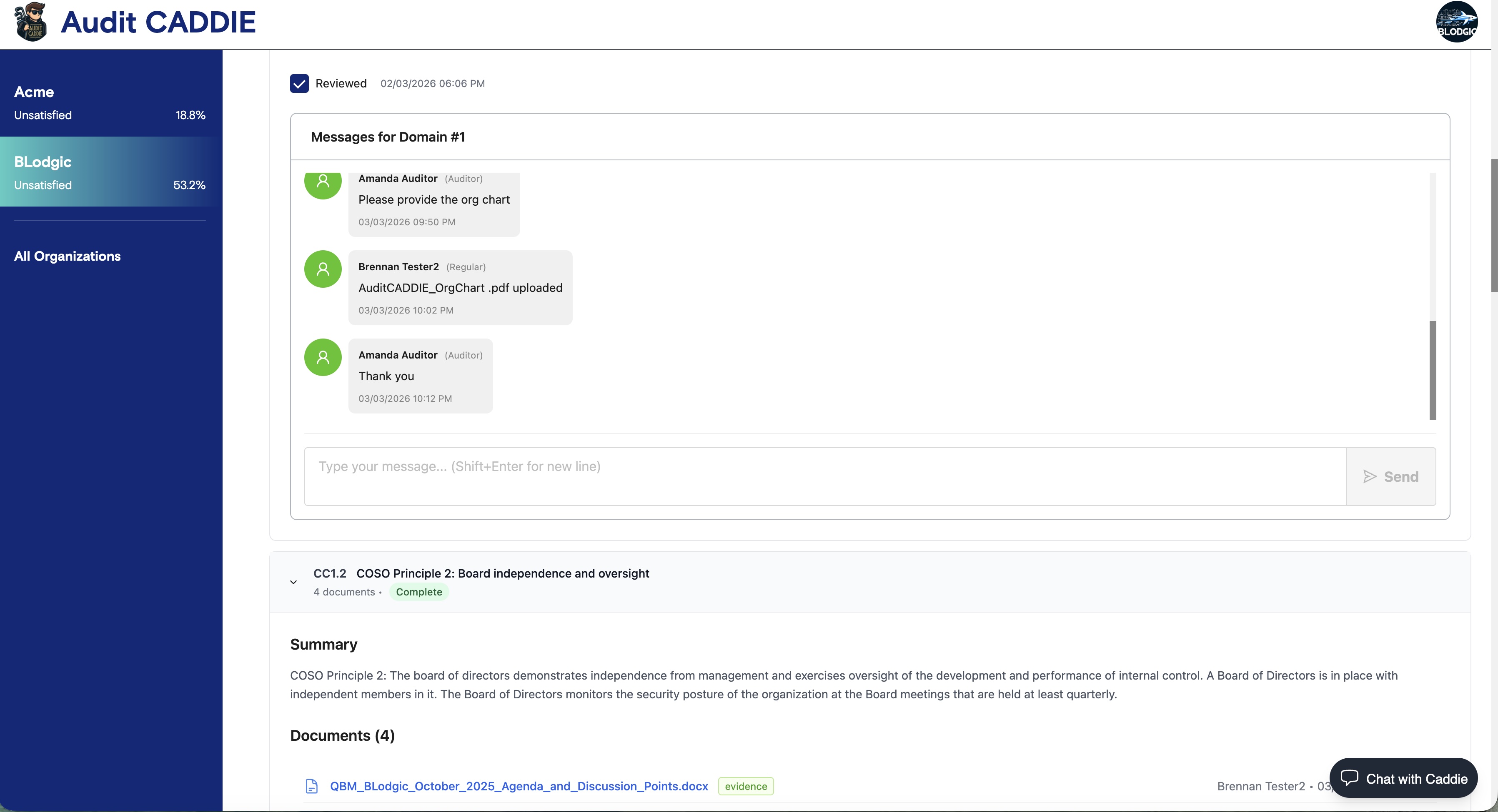 press release auditor