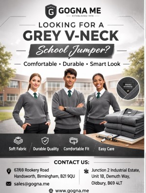 grey v neck