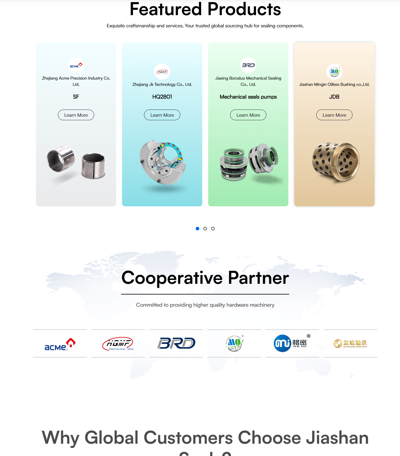 Global Leading Mechanical Seals Manufacturer