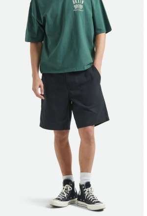 Brixton Mens Shorts Surplus Vintage Wash Herringbone