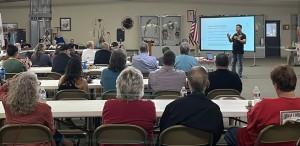 Robert Brevelle speaking on Louisiana Native American history