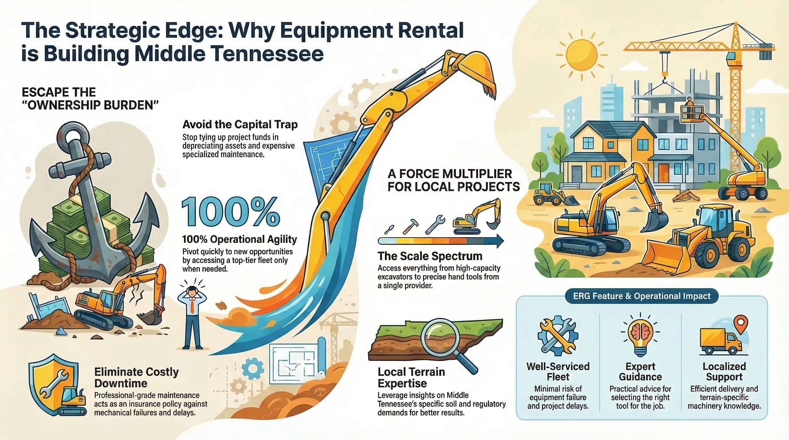 Equipment Rental Near La Vergne TN