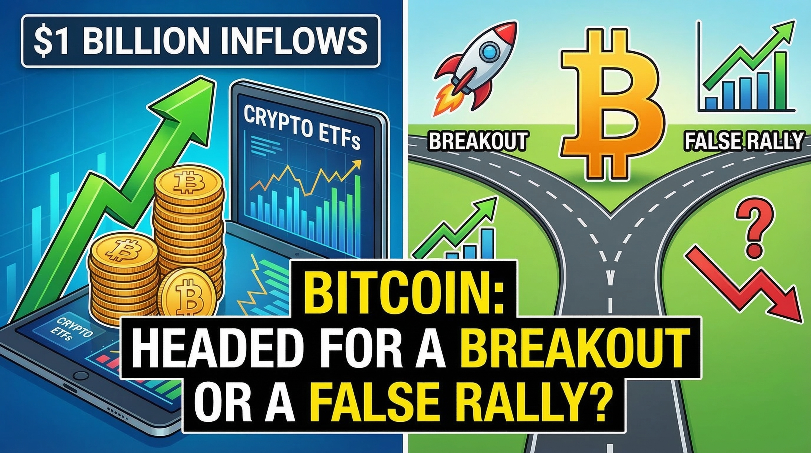 $1 Billion Returns to Crypto ETFs as Bitcoin Stabilizes, Investors Turn to NOW DeFi Passive Incom