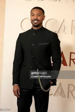 Michael B Jordan. Photography by Jeff Kravitz/ Getty Images