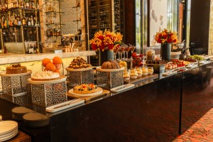 Indulgent dessert station