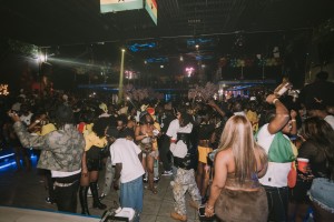 Crowd celebrating Ghana Independence at the sold-out event organised by Jonny Jesus at Coded