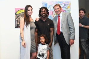Olivia Namath Baker, Edwin Baker III, Natalia Baker and Joe Namath