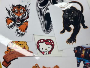 Crystal Stickers Made with the Longer ePrint UV Printer