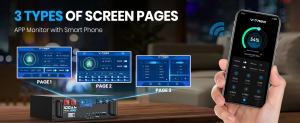 Vatrer Home Storage Battery Supports LCD Screen and Bluetooth Real-Time Monitoring