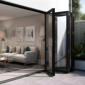 China Famous Aluminium Bifold Doors Manufacturer