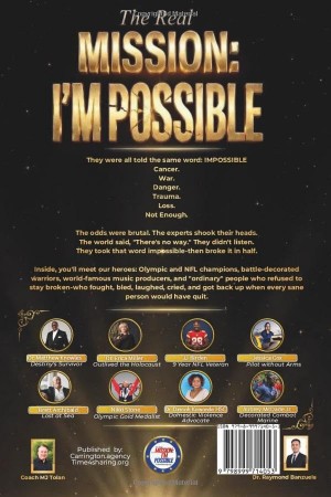 They all heard the word impossible and broke it in half ...