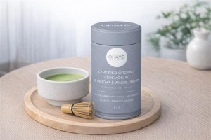 Certified Organic Ceremonial Matcha & Wild Blueberry