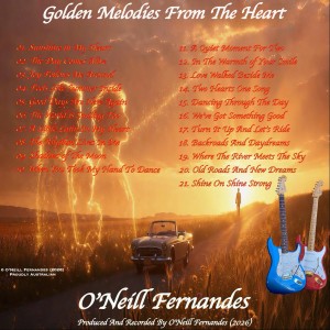 Golden Melodies From The Heart Back Cover