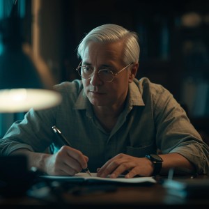 An artistic rendition of author Robert E. Jordan