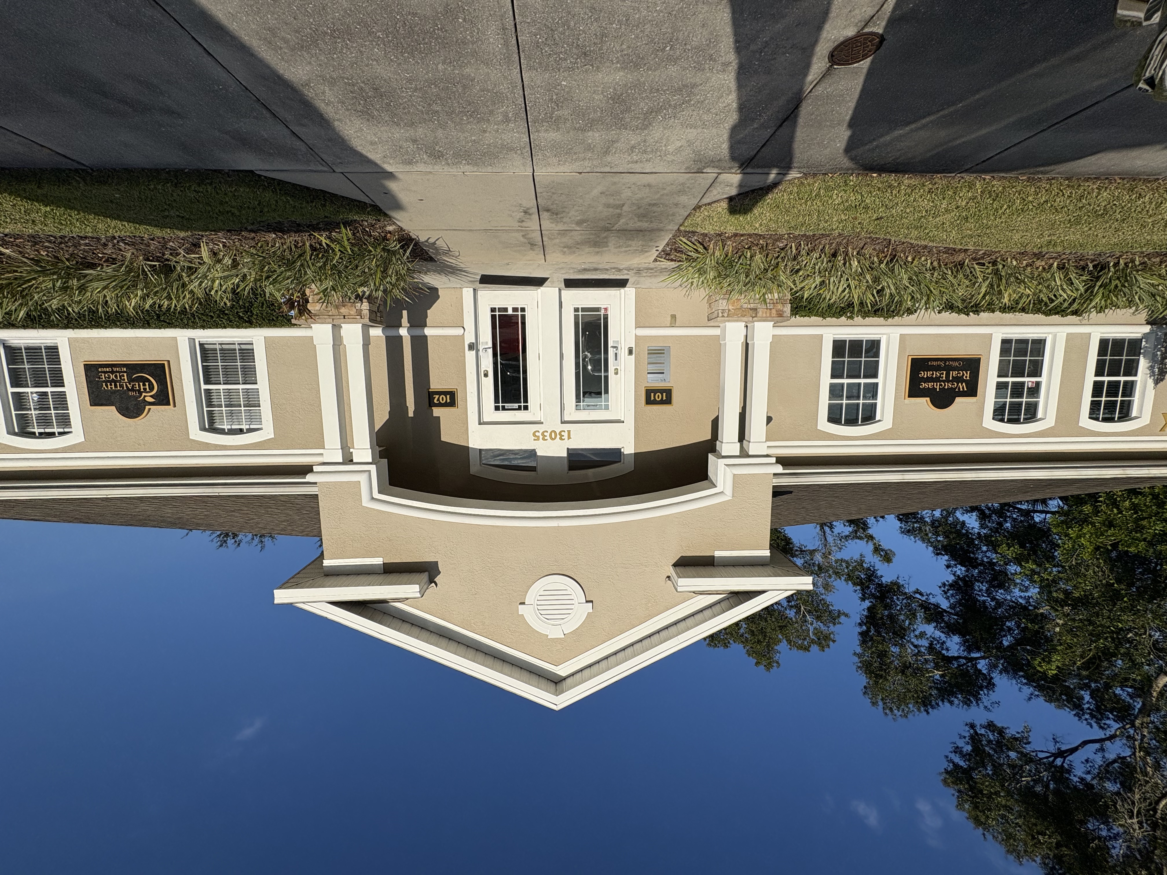 Exterior of therapy office building