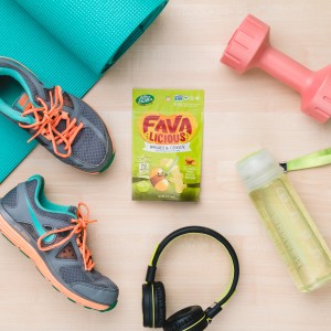 Favalicious Wasabi & Ginger Fava Bean Snacks, Gluten Free, No added sugars, 14 grams of protein and 16 grams of fiber.