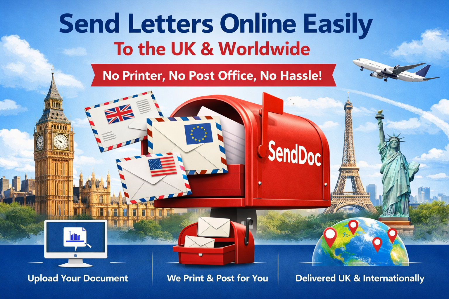 Senddoc  Send Letters UK International