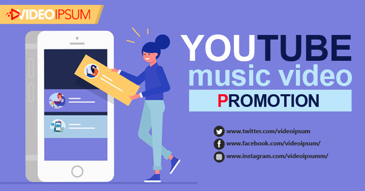 YouTube music video promotion