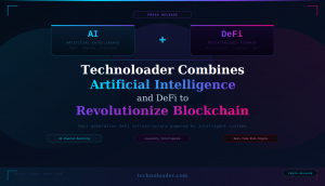 technoloader ai defi pr banner