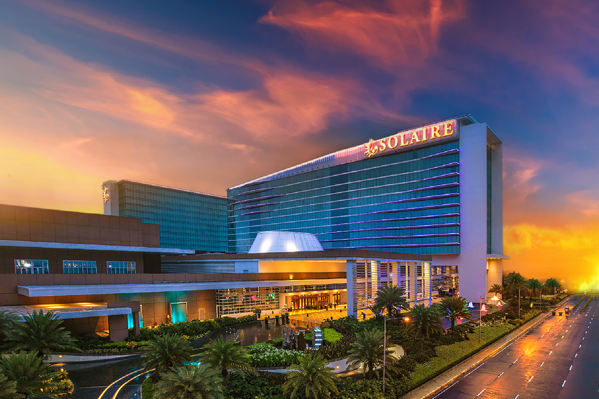 Solaire Resort Entertainment City facade