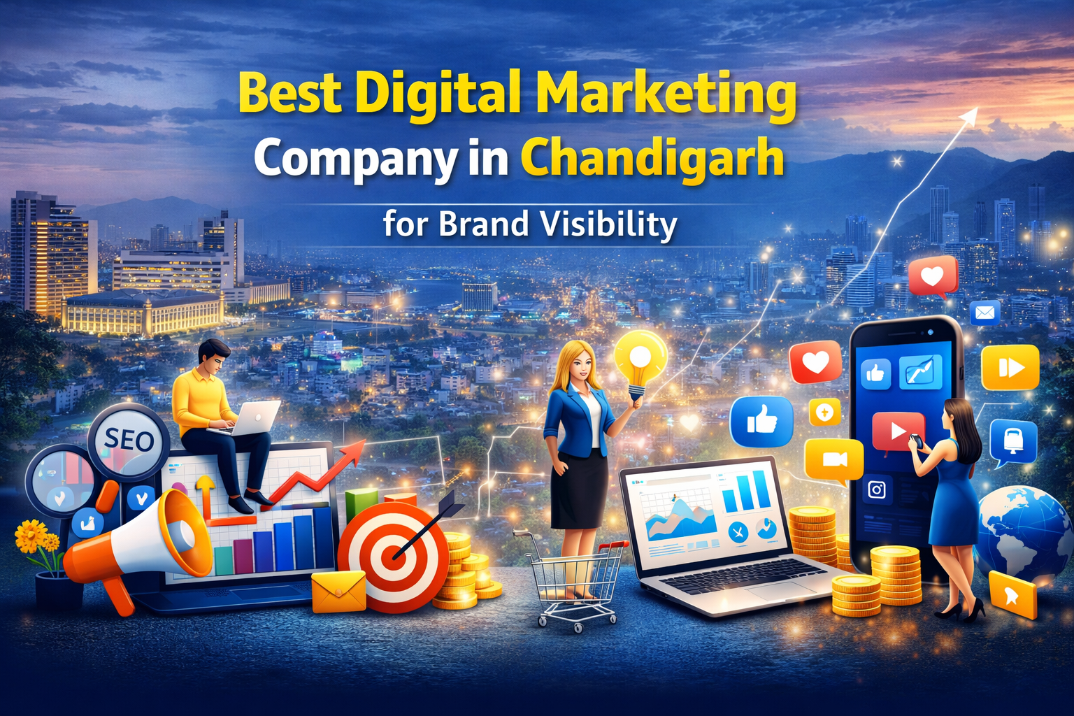 Best Digital Marketing Company in Chandigarh for Brand Visibility