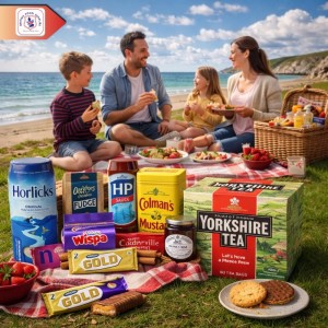 A curated collection of British daily essentials and British Food Supplies USA