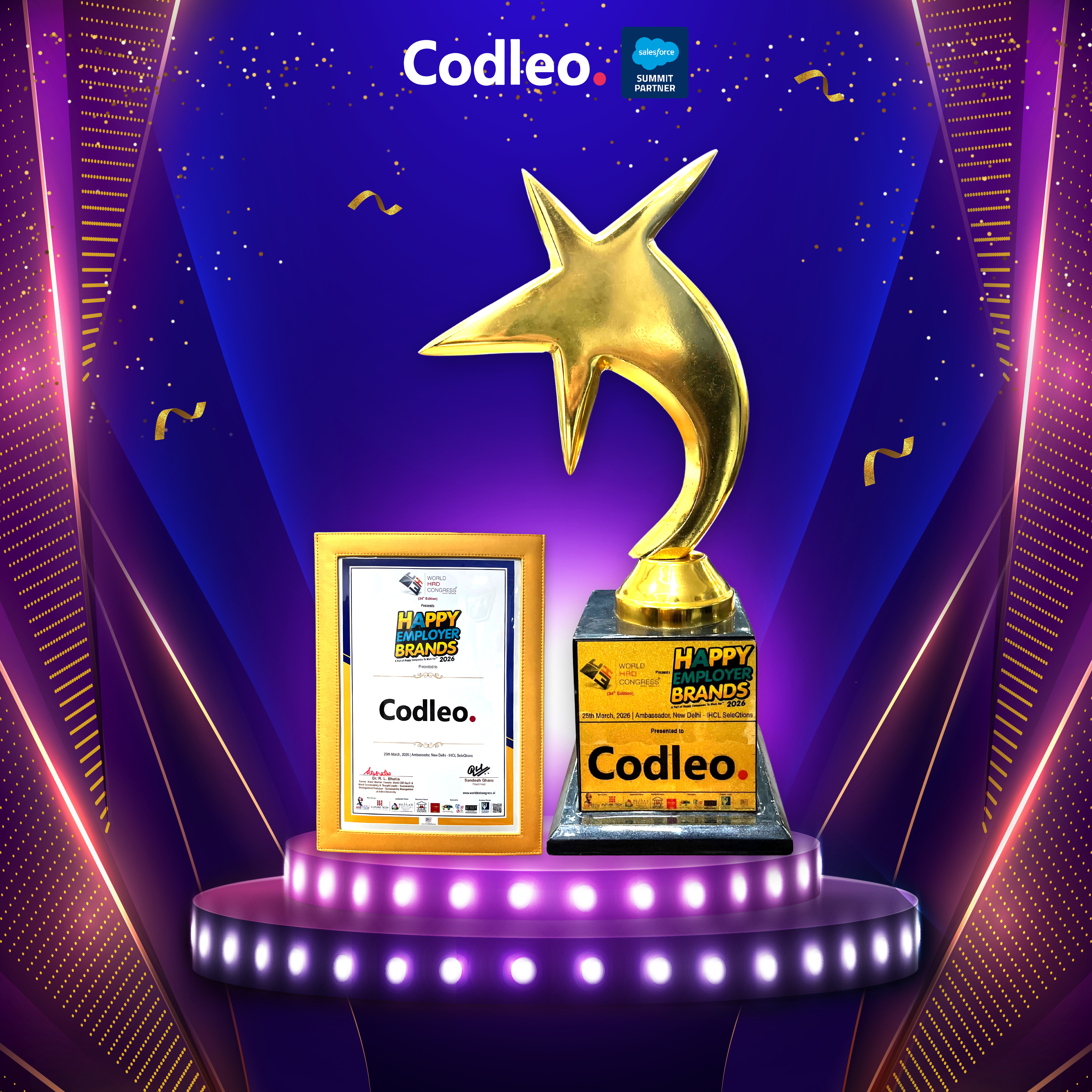 Codleo Recognized as a “Happy Employer Brand 2026” for Excellence in Workplace Culture