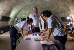 Former NASA astronaut Michael T. Good. Astronaut advisor on the Moon Pioneers Mission.