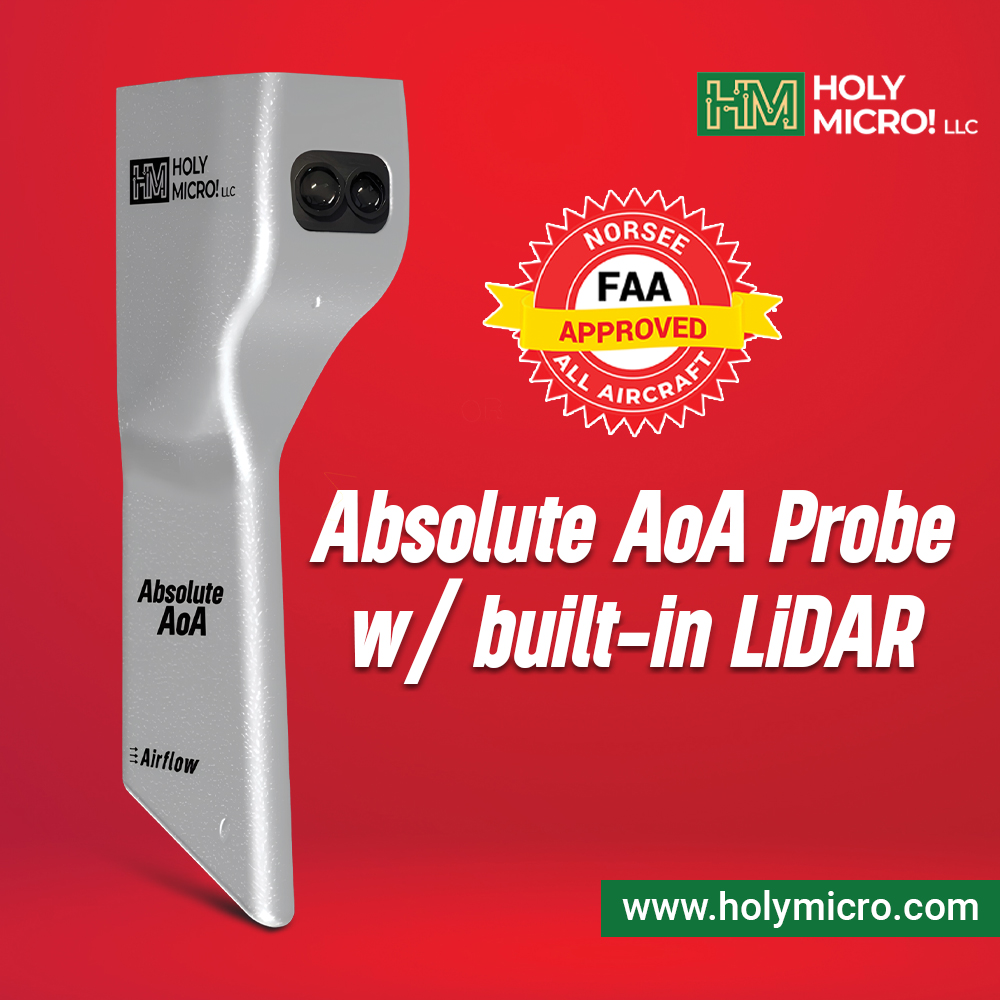 Absolute AoA Probe w built in LiDAR Absolute AoA Probe w built in LiDAR
