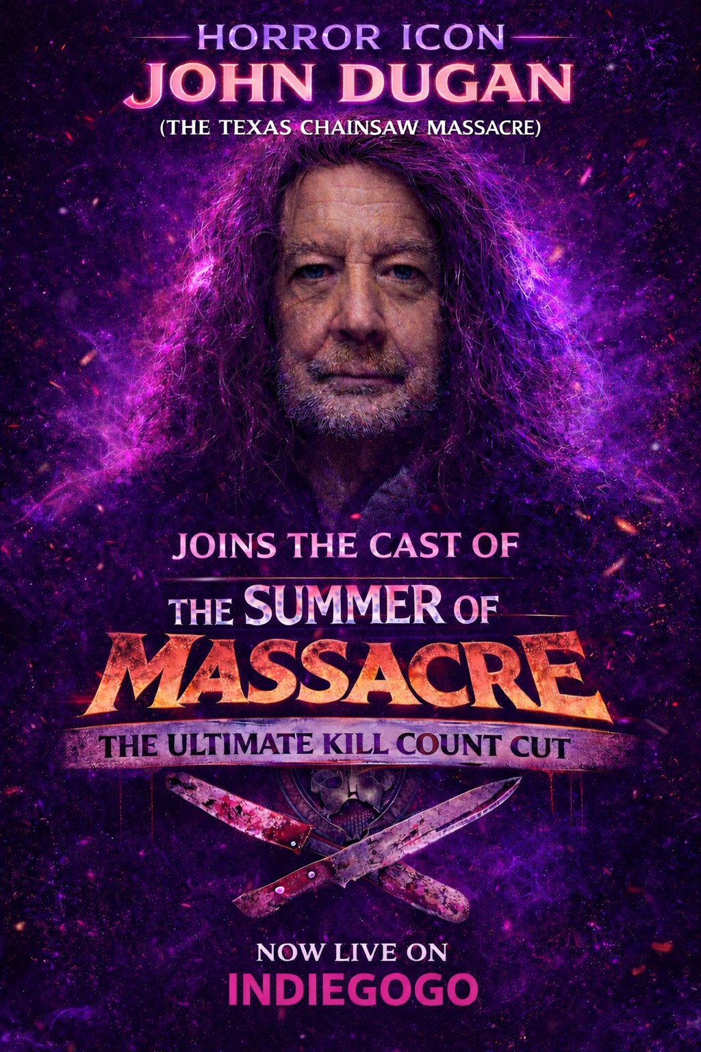 Horror icon John Dugan revealed