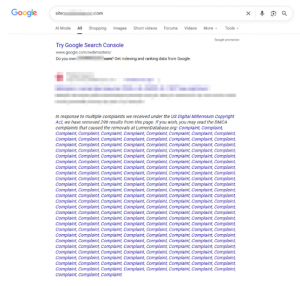 How a Copyright Protection Tool Is Creating Search Visibility Problems for Businesses