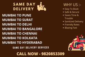 Mumbai to pune Same Day Delivery