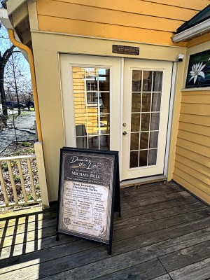Entrance to Michael Bell’s studio at 312 Cannon Street in Chestertown