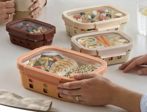 glass food container