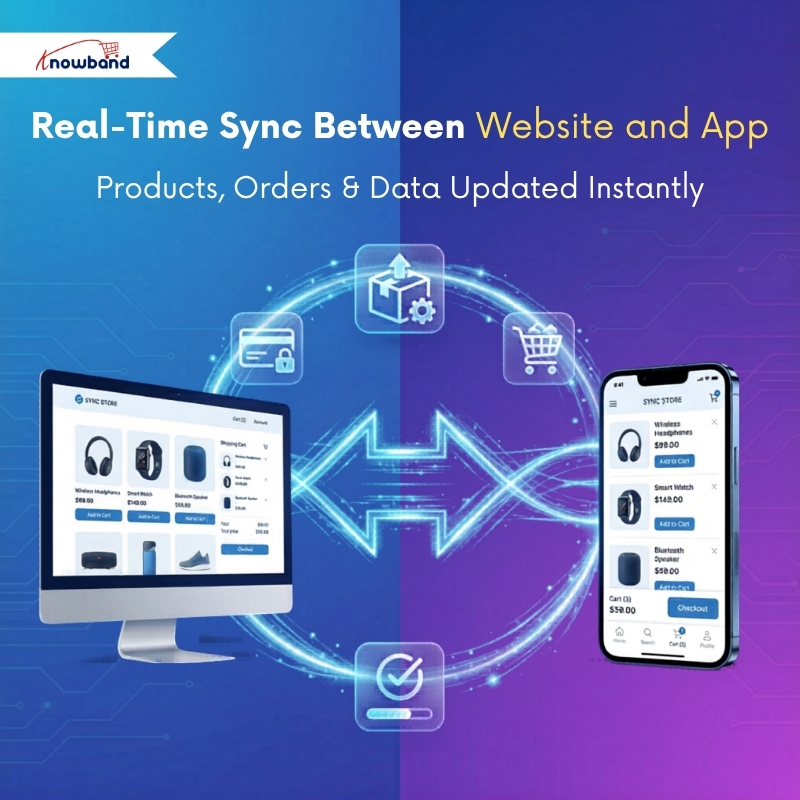 Real Time Sync Between Website and App