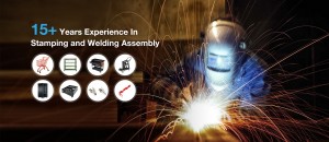 15 years stamping and welding assembly