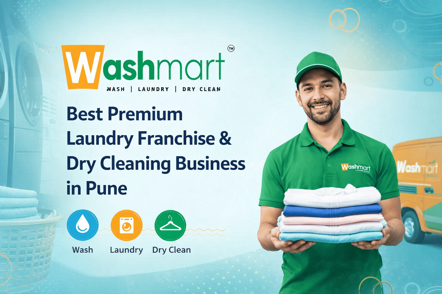Washmart Best Premium Laundry Franchise – Dry Cleaning Business in Pune